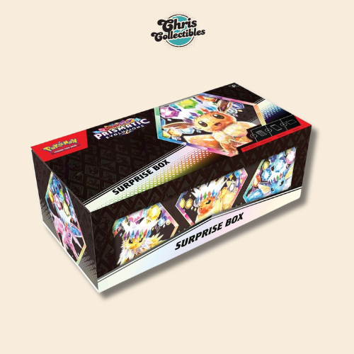 Pokémon TCG: Scarlet & Violet-Prismatic Evolutions Surprise Box