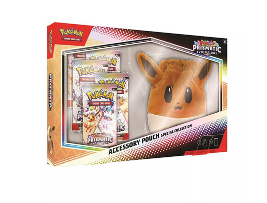 Pokémon Trading Card Game: Scarlet & Violet—Prismatic Evolutions Accessory Pouch Special Collection